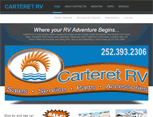 Tablet Screenshot of carteretrv.com